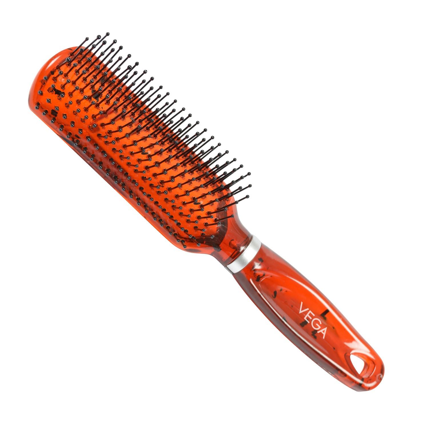 Vega Flat Hair Brush (India's No. 1* Hair Brush Brand) For Men & Women (R8-FB)-image-49