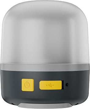 VARTA Camping Lamp, Dynamo Camping Lantern L10RH, Hand Crank Lamp, 2 Charging Options: via Crank or USB Type C, Splash-Proof (IP54) and Shockproof, for Fishing, Outdoor, Power Failure