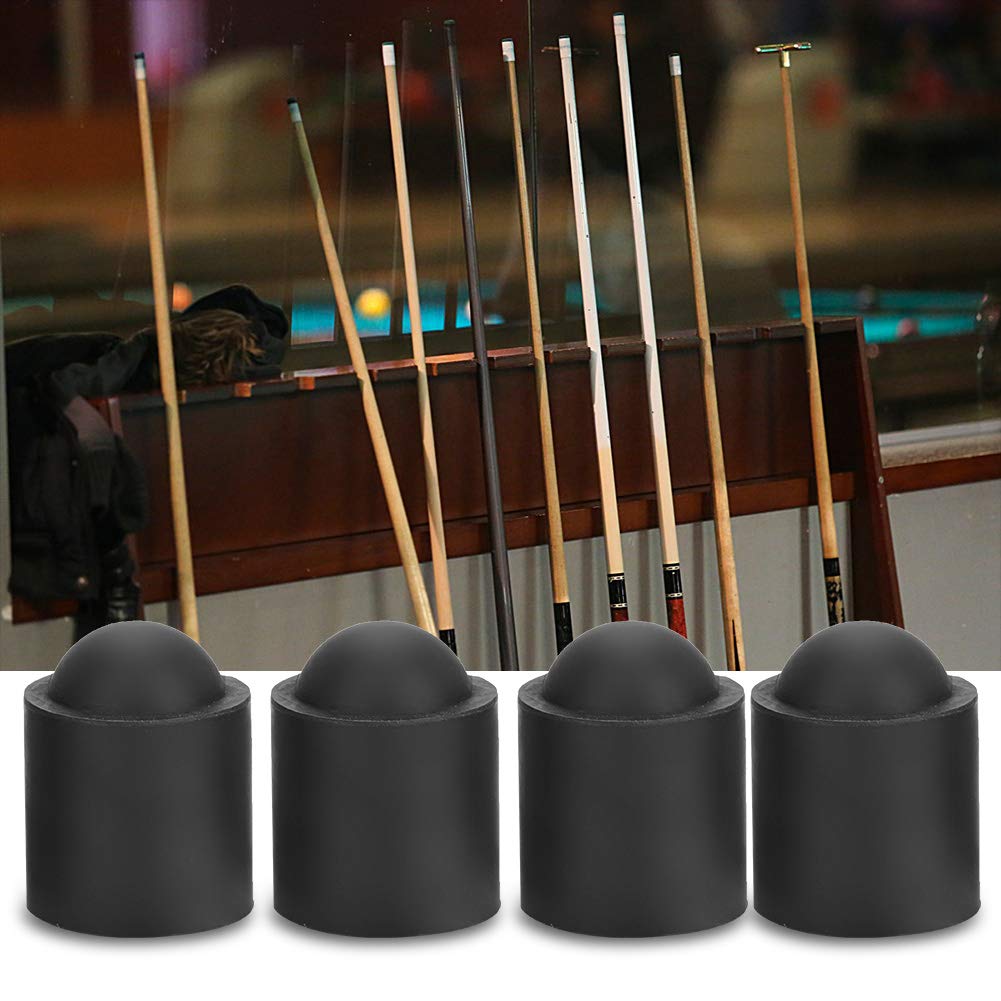 OUKENS Cabezal de Taco de Billar, 10 Piezas, Tapa de Goma con Punta de Taco de Billar, Tacos de Billar, Accesorio de Tapa Protectora