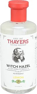 Thayer's Witch Hazel Products astringent with aloe vera formula, Clear, 12 Fl Oz