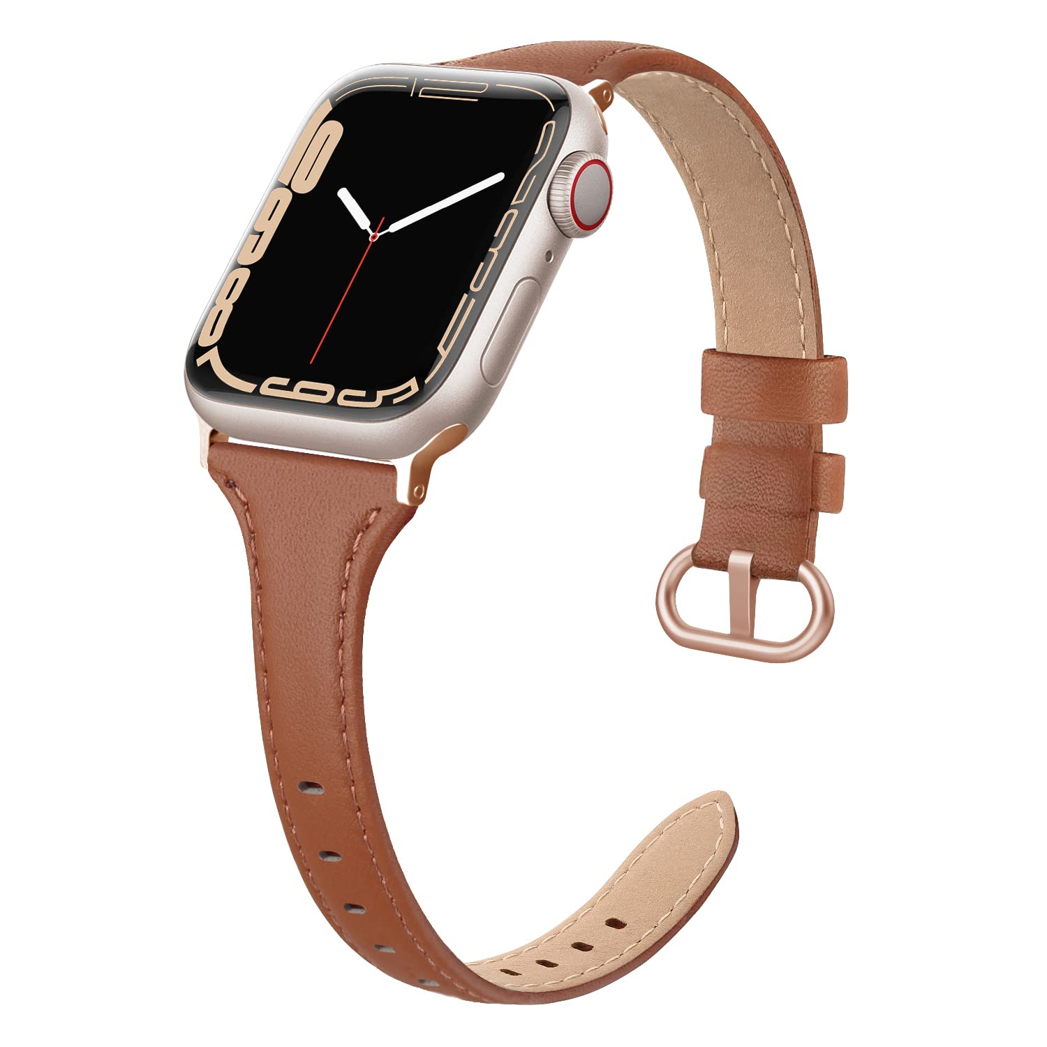 Swees Leather Band Compatible For Apple Watch 38mm 40mm 41mm