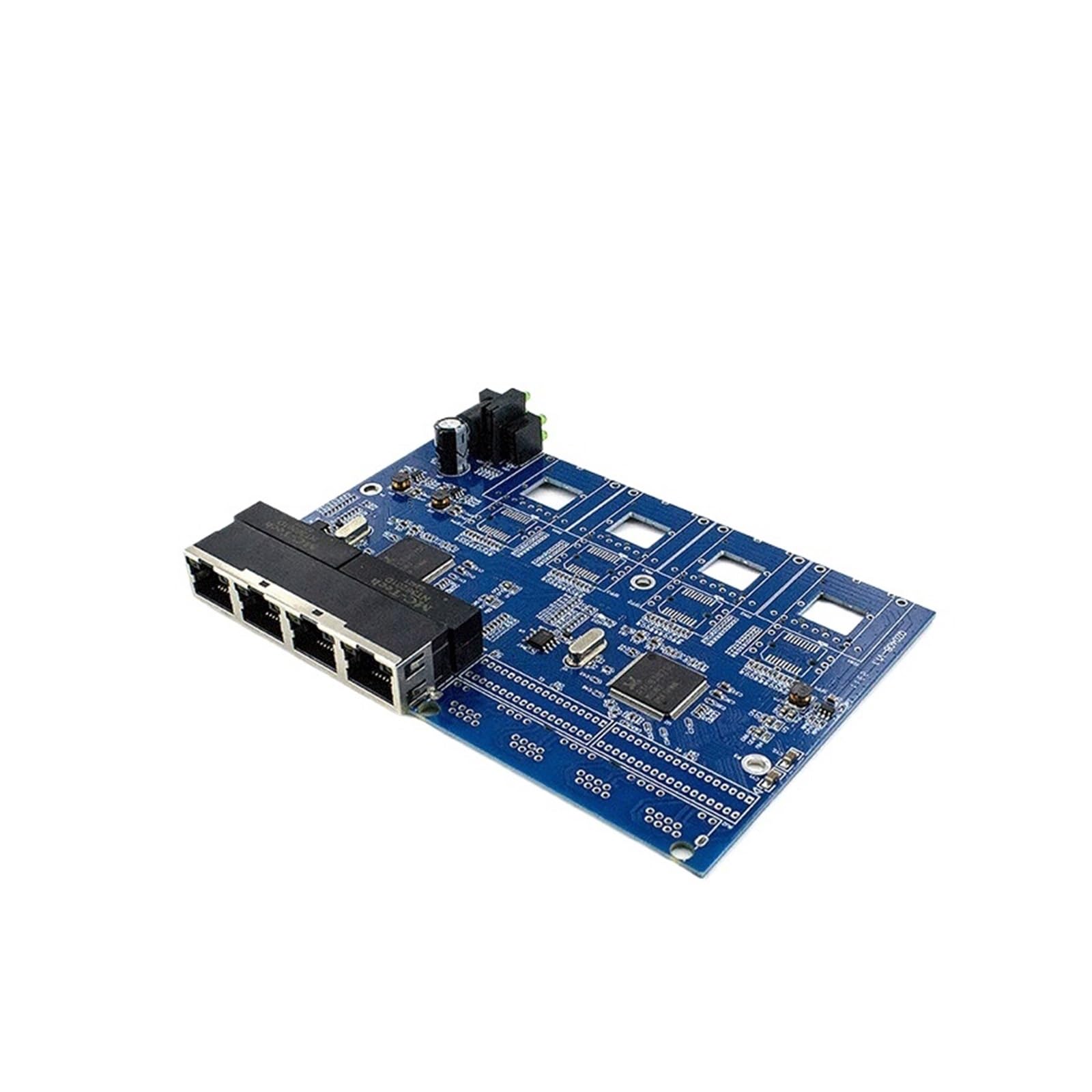 OSHZIKJII 1000Meter Switch Ethernet Network Gigabit 8 Port 4 s-f.p 4 RJ45 Switch(With SFP Module)