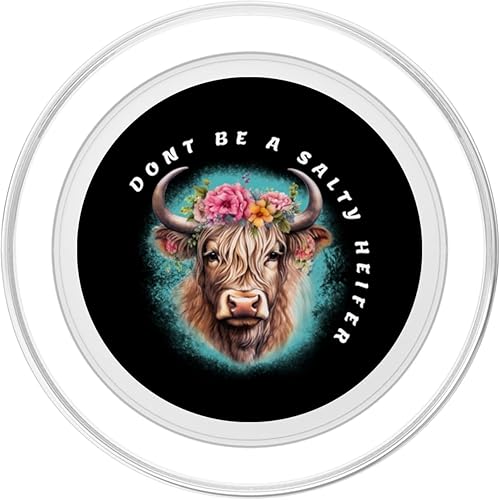 Miniatura 8 de Don't Be A Salty Heifer Please Hay Girl - PopSockets PopSockets estándar PopGrip