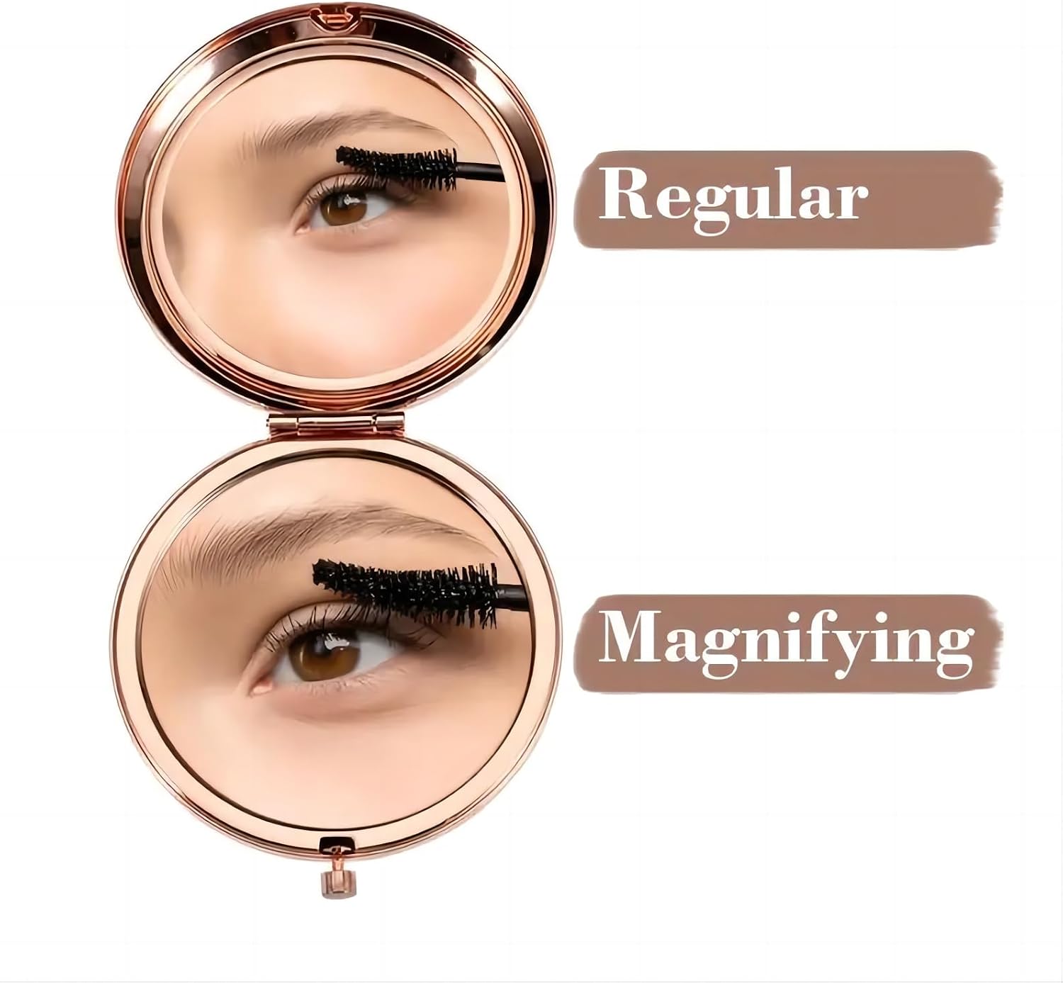 Soulpetals Bonus Daughter Gifts from Mom, Birthday Gifts for Bonus Daughter Adult, Gifts for Step Daughter Wedding Gift from Mom Bonus Daughter Makeup Compact Mirror for Christmas
