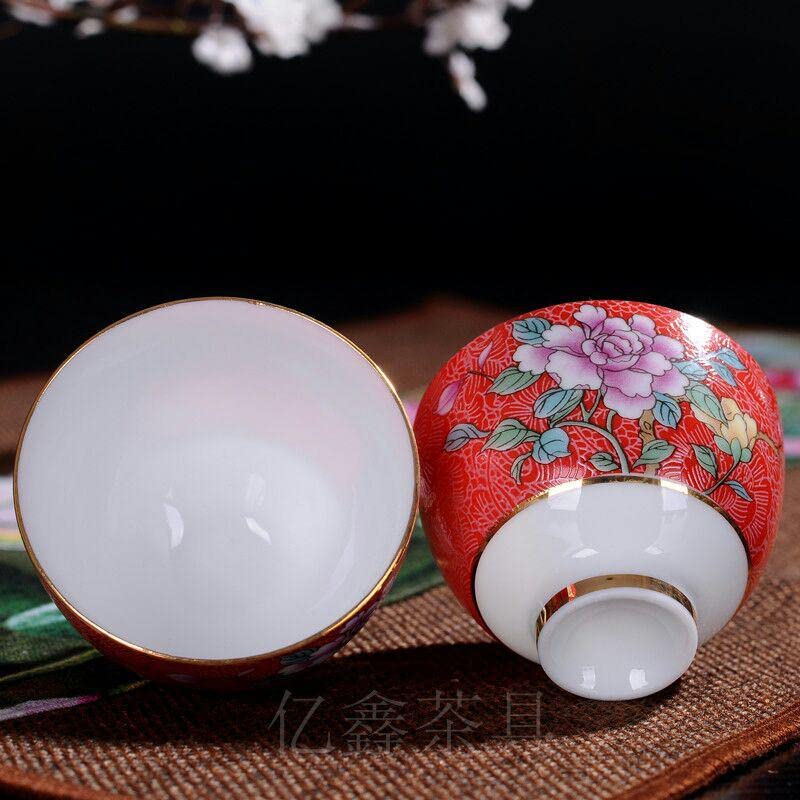 景徳鎮　高級な茶杯6客セット　中国茶器　湯呑み茶碗6客揃 Amazon.co.jp: 景徳鎮 高級な茶杯6客セット 中国茶器 湯呑み茶碗