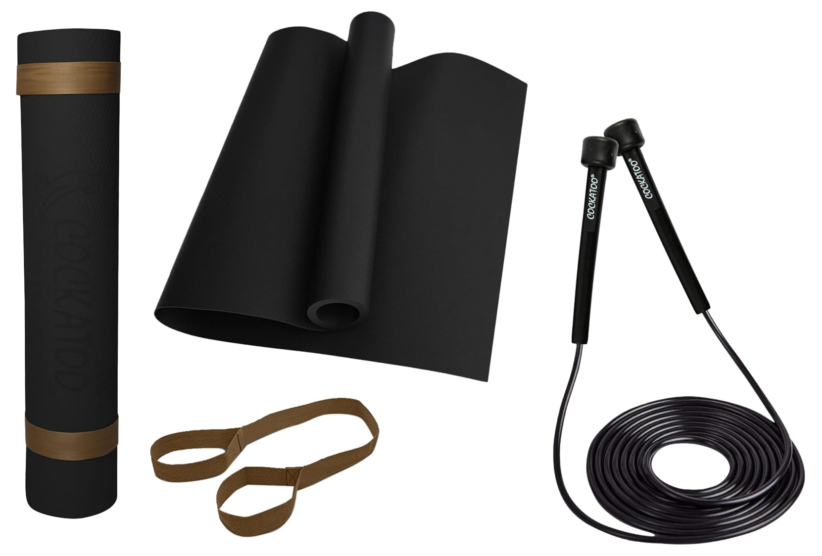 See full amazon price history chart for Cockatoo YM100 Yoga Mat (4MM, Black) & Cockatoo, Skipping Rope; Jump Rope (Black) Cockatoo YM100 Yoga Mat (4MM, Black) & Cockatoo, Skipping Rope; Jump Rope (Black) (B0CDGZPRNY) Amazon Price History, Amazon Price Tracker