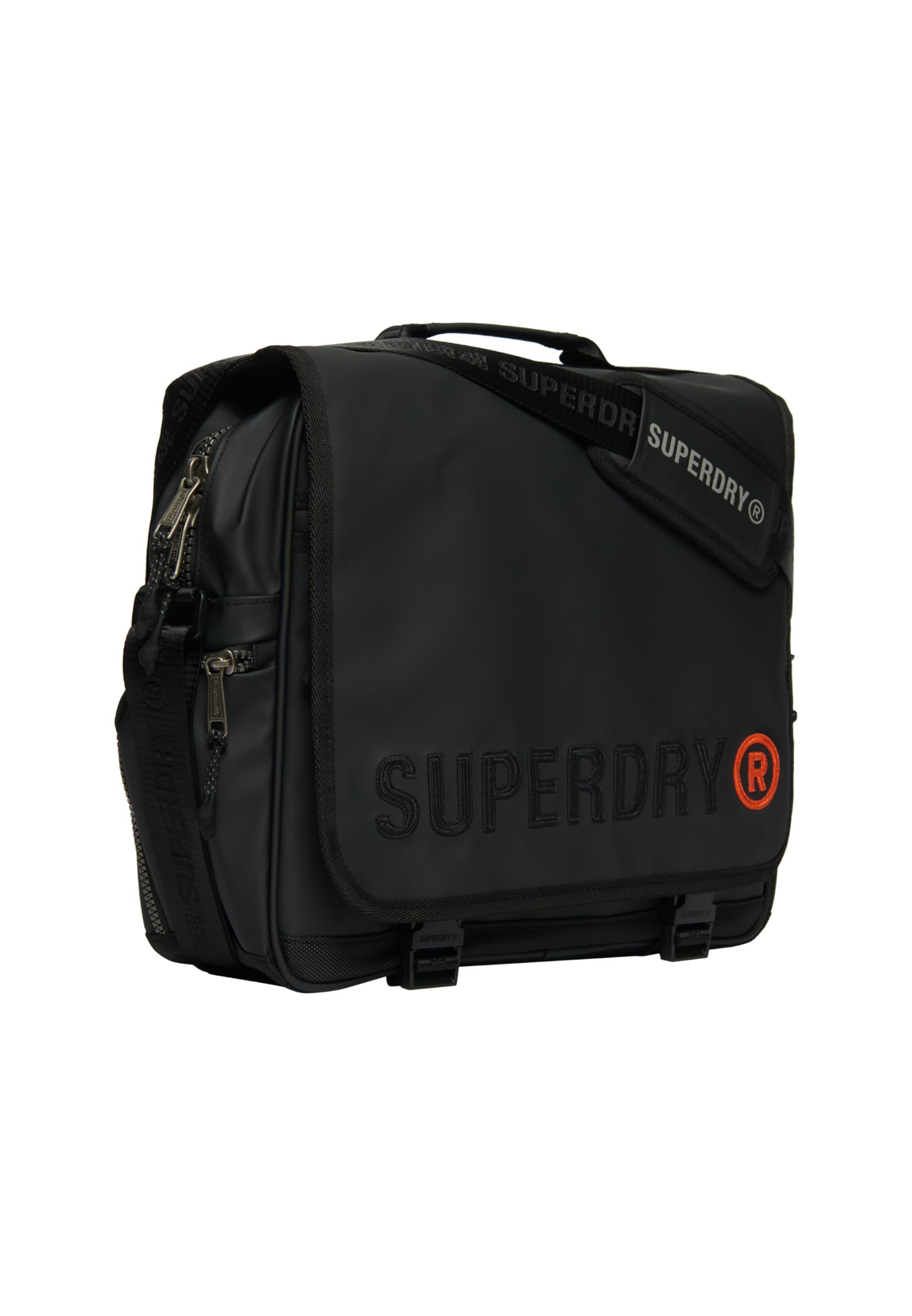 Bolsas y alforjas superdry tarp Record 02a Black, Negro , Talla única, Casual