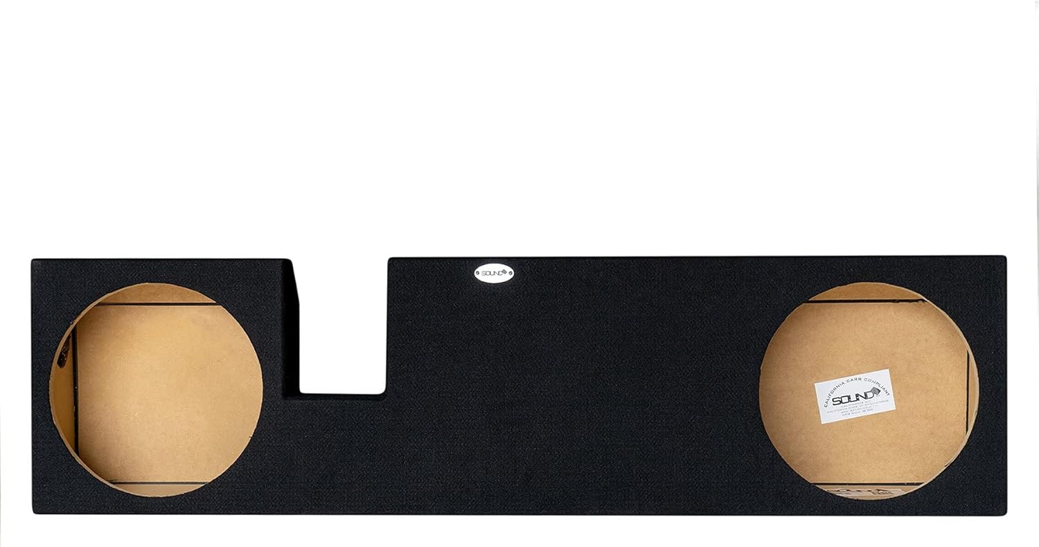 SoundBox F150 SuperCrew/SuperCab 2004-2008 Dual 12" Subwoofer Enclosure Sub Box