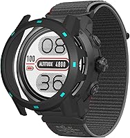 Vista 10 de Funda compatible con COROS Apex Pro 2, a prueba de golpes, duradera, protectora, marco de parachoques, accesorios para reloj inteligente COROS Apex