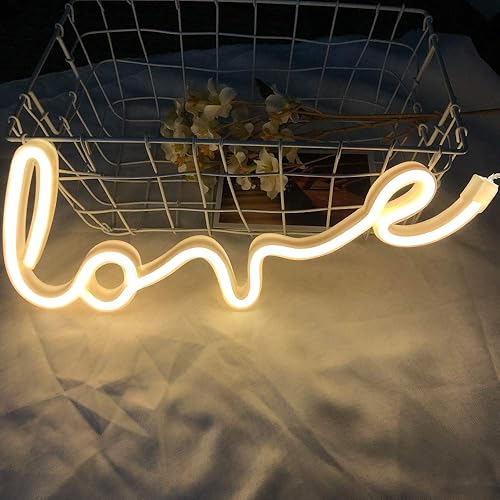 Miniatura 3 de iceagle - Señales de neón para decoración de pared USB o batería luz de neón para dormitorio luces decorativas de neón LED para Navidad fiesta sala