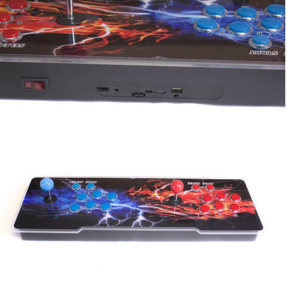 ONFIRE GAMES | PandoraBox X2 PRO | Console Arcade Standalone Con Più di 50000 Titoli Installabili Made in Italy | Tasti Personalizzabili e Controlli Arcade Classici (X2 Pro)