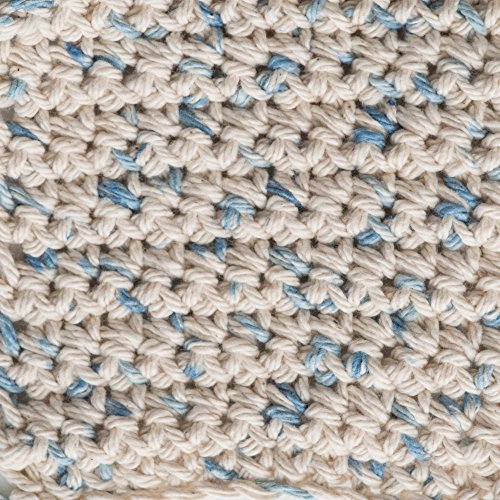 Image of Lily Sugar 'N Cream The Original Ombre Yarn - 100% Cotton - 2 oz - Denim Blue - Machine Wash & Dry