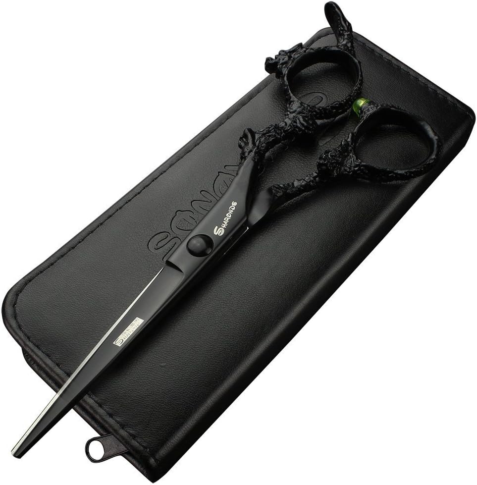 Purple Professional Hairdressing Scissors Hairdresser Hairstylist Cutting Hair & Thinning Hairdressing Scissor (6-inch 2pc)