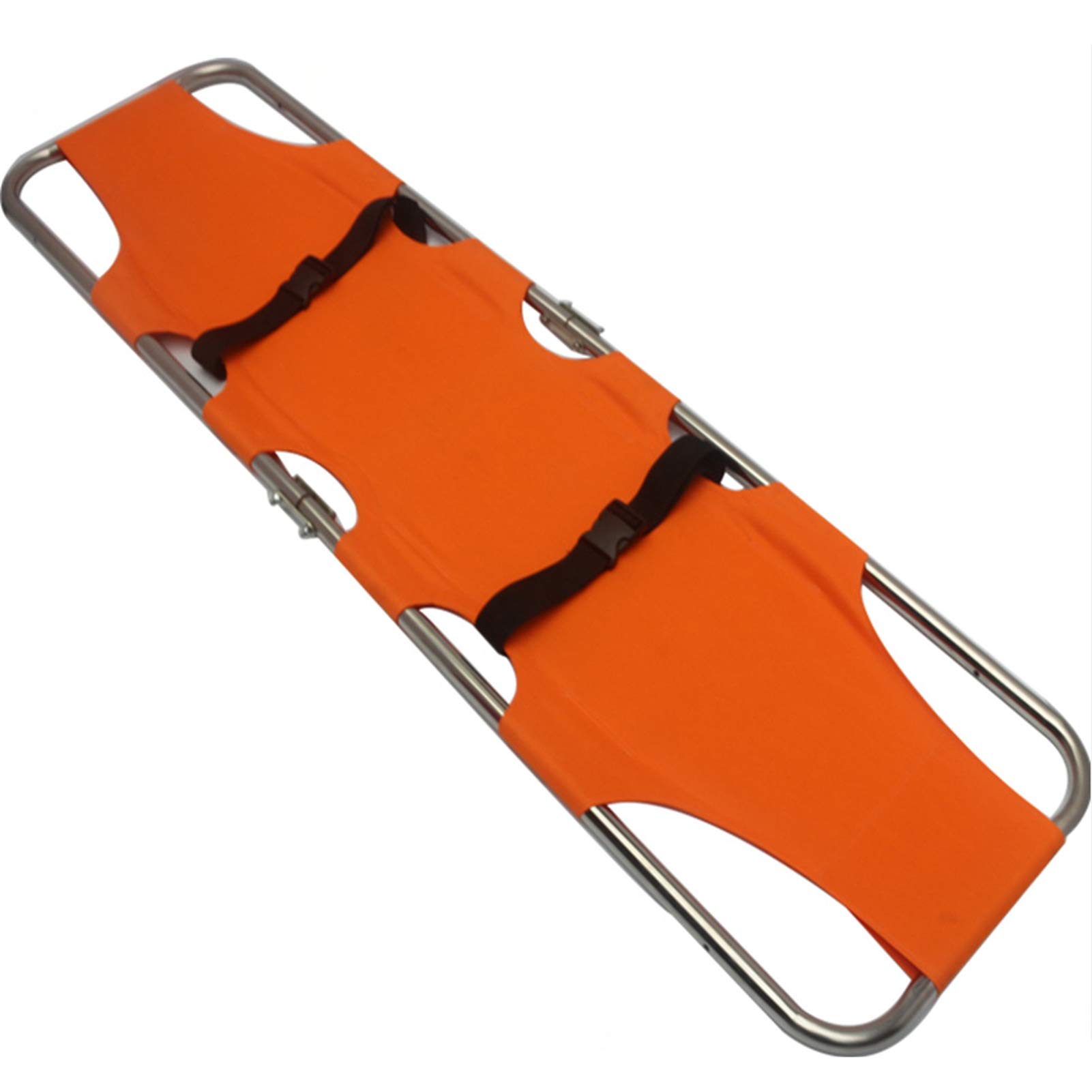 SWENEEN Emergency Stretcher Stainless Steel Folding Stretcher Durable Thickened Canvas For Hospital Clinic Ambulance,