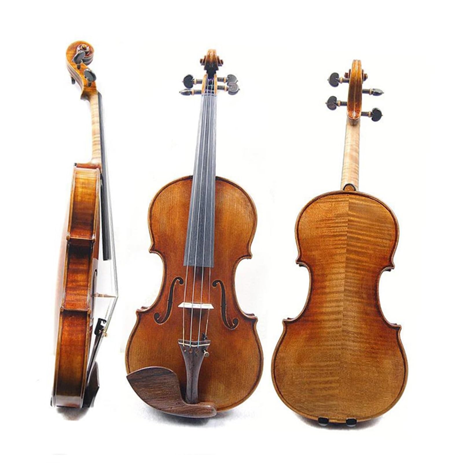 Professionelle Violine Handgefertigte Fichtendecke Geige Für Erwachsene