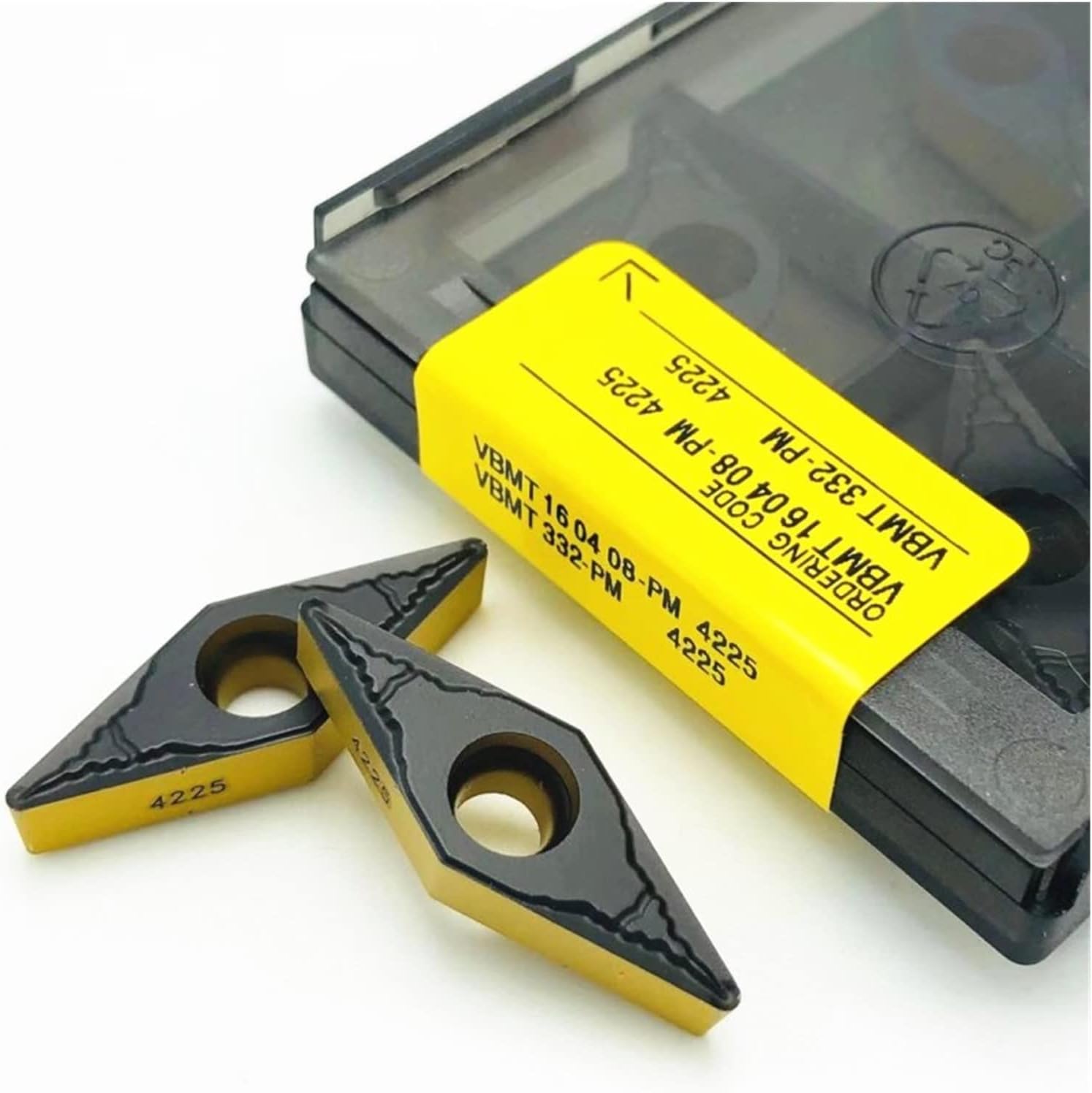 10PCS Carbide Tool Metal Turning Tool CNC Turning Tool Lathe Tools DOLUNTO(VBMT160404-PM old)