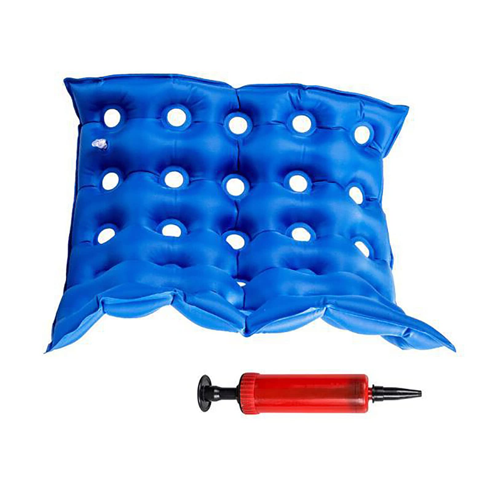 Cuscino per Sedia ad Aria, Cuscino per Sedia ad Aria per Sedia a rotelle, Sedia da Ufficio, Auto, casa, Cuscino antidecubito, Volume Regolabile e Protezione Antiscivolo per Fianchi