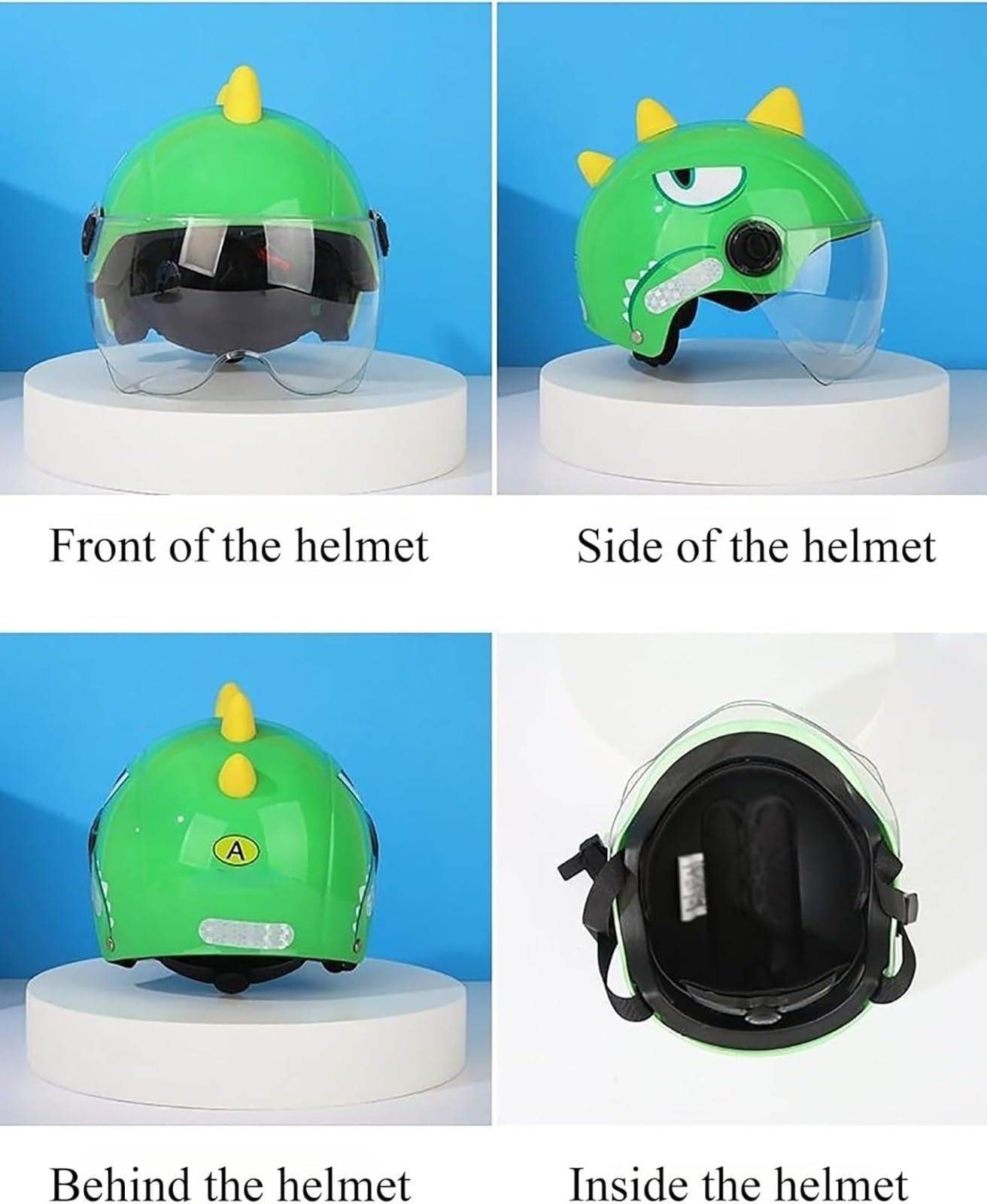 Kask dziecięcy, kask rowerowy dla chłopców i dziewczynek w wieku 3-16 lat, kask wielofunkcyjny do jazdy na rowerze, deskorolce i skuterach, regulowany kask dziecięcy