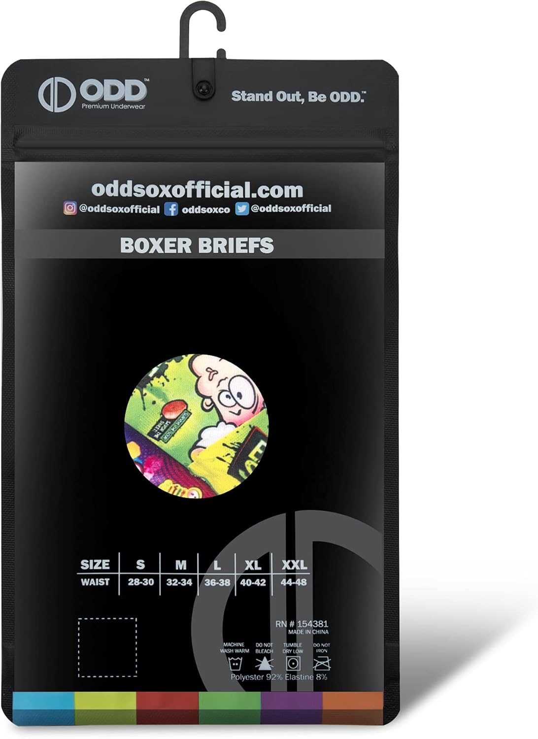 Odd Sox, Men's Boxer Briefs, Candy, Swedish Fish, PEZ, Warheads, Sour Patch Kids - Image 6