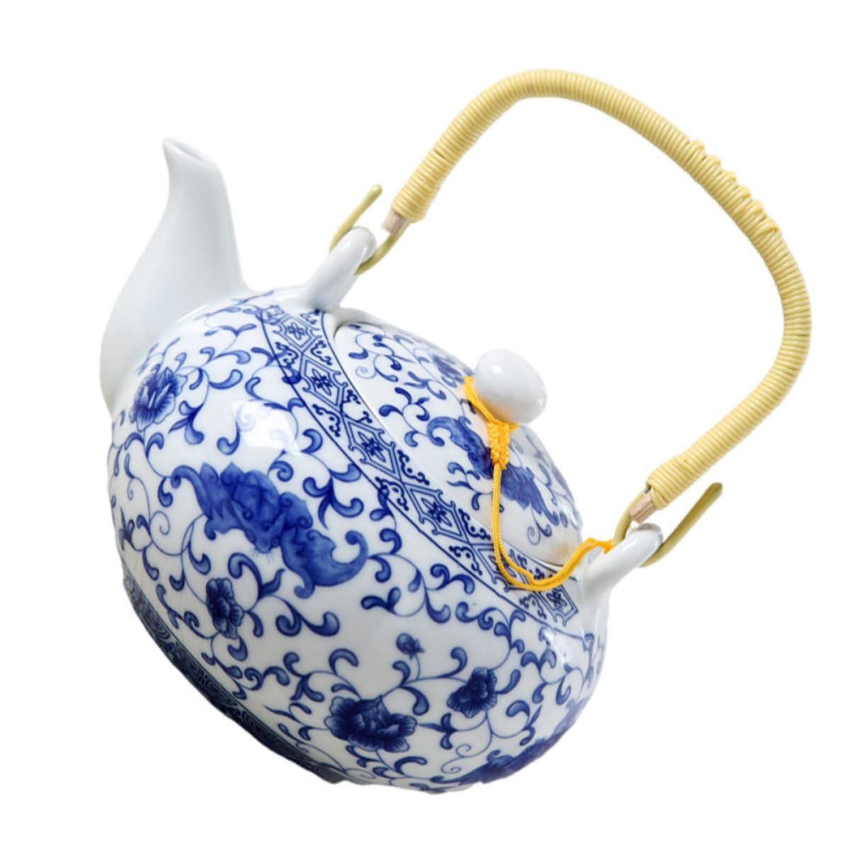 Théière en céramique bouilloire décorative grande capacité