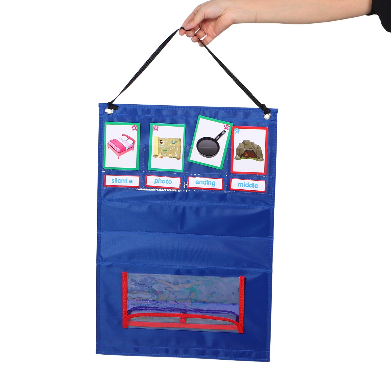 Gioco di Ortografia Parole e Lettere, Flash Card | Cartone e Poliestere, Casa e Scuola, Attività per Bambini Memoria Visiva e Lettura Iniziale