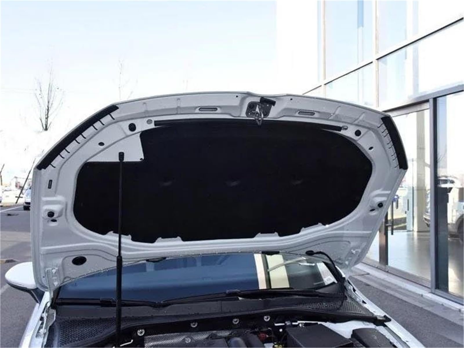 dla dla VW, dla Golfa, 7 Izolacja akustyczna maski Bawełna