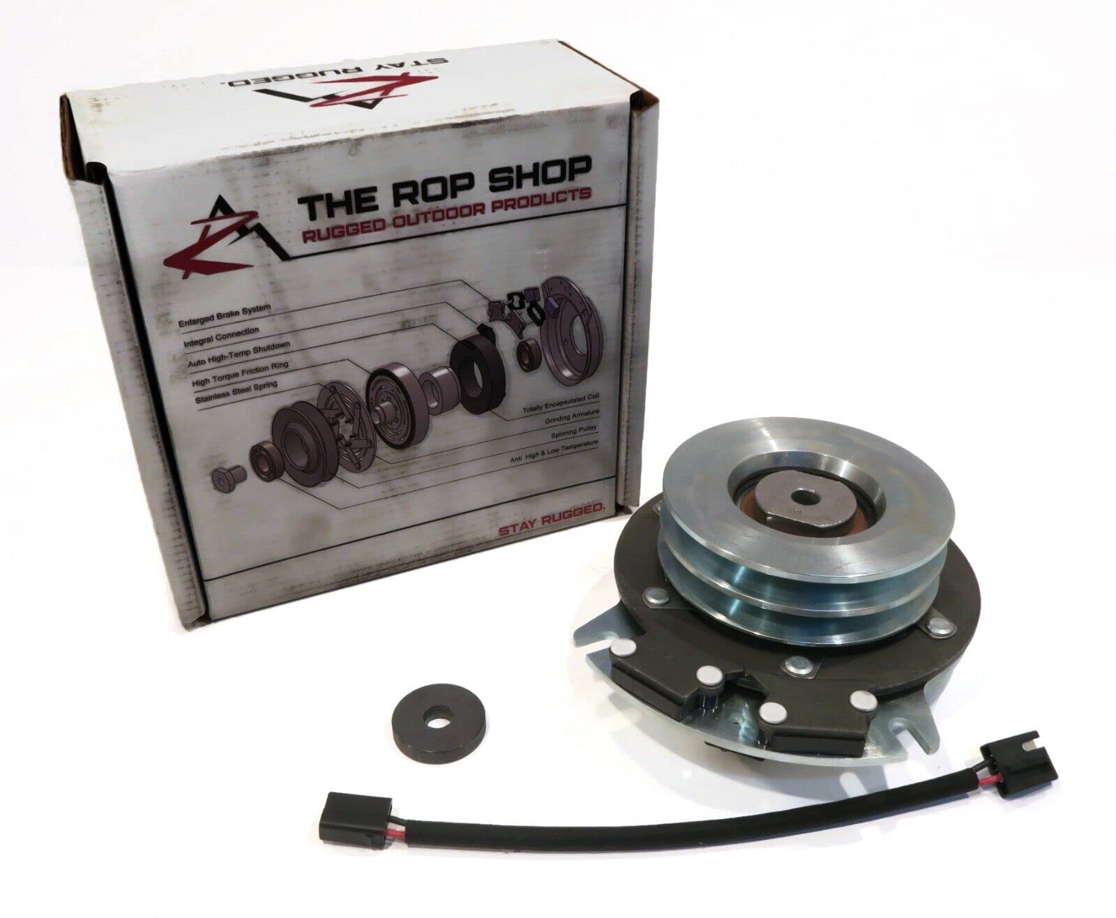 The ROP Shop | Electric PTO Clutch for Grasshopper 725A, 725DT6, 725G2, 725K, 725K2, 727K2 Lawn