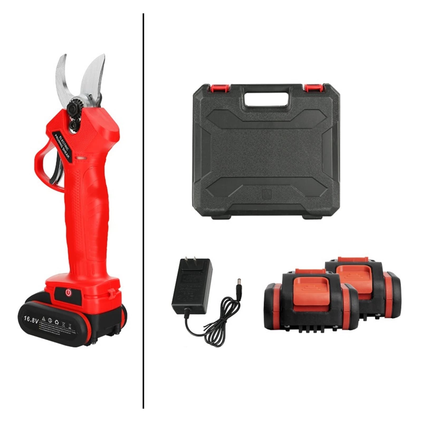 Sekatory Elektryczne X25 16.8V akumulatorowy sekator litowo-jonowy nożyce do przycinania wydajne drzewo owocowe Bonsai elektryczne gałęzie drzew Cutter Landscaping