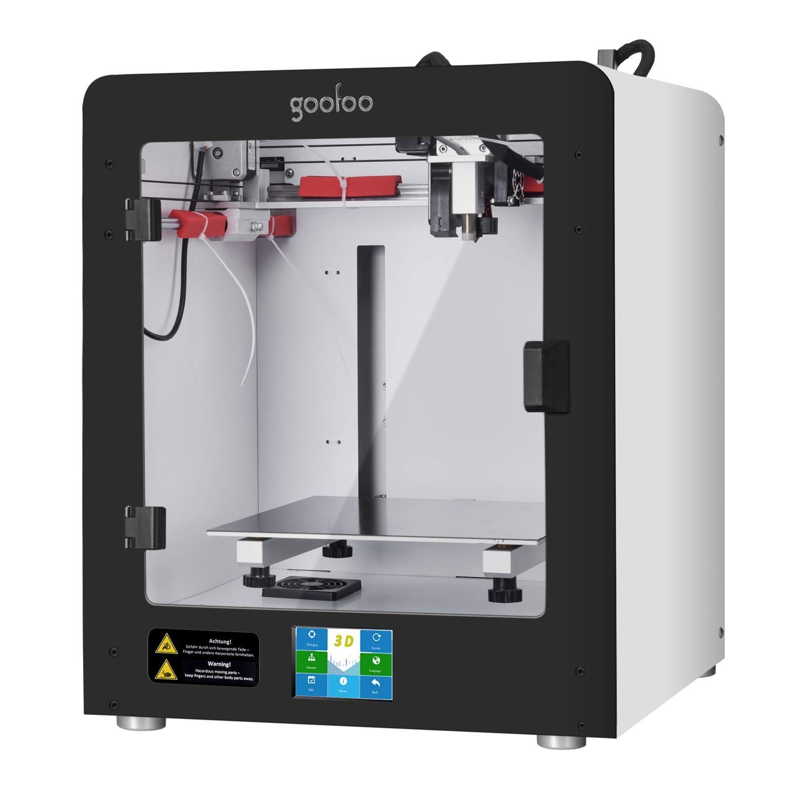 goofoo FDM 3D Printer,High Precision and Intelligent Silent 3D Printing pro,Speedy Printing,Strong a