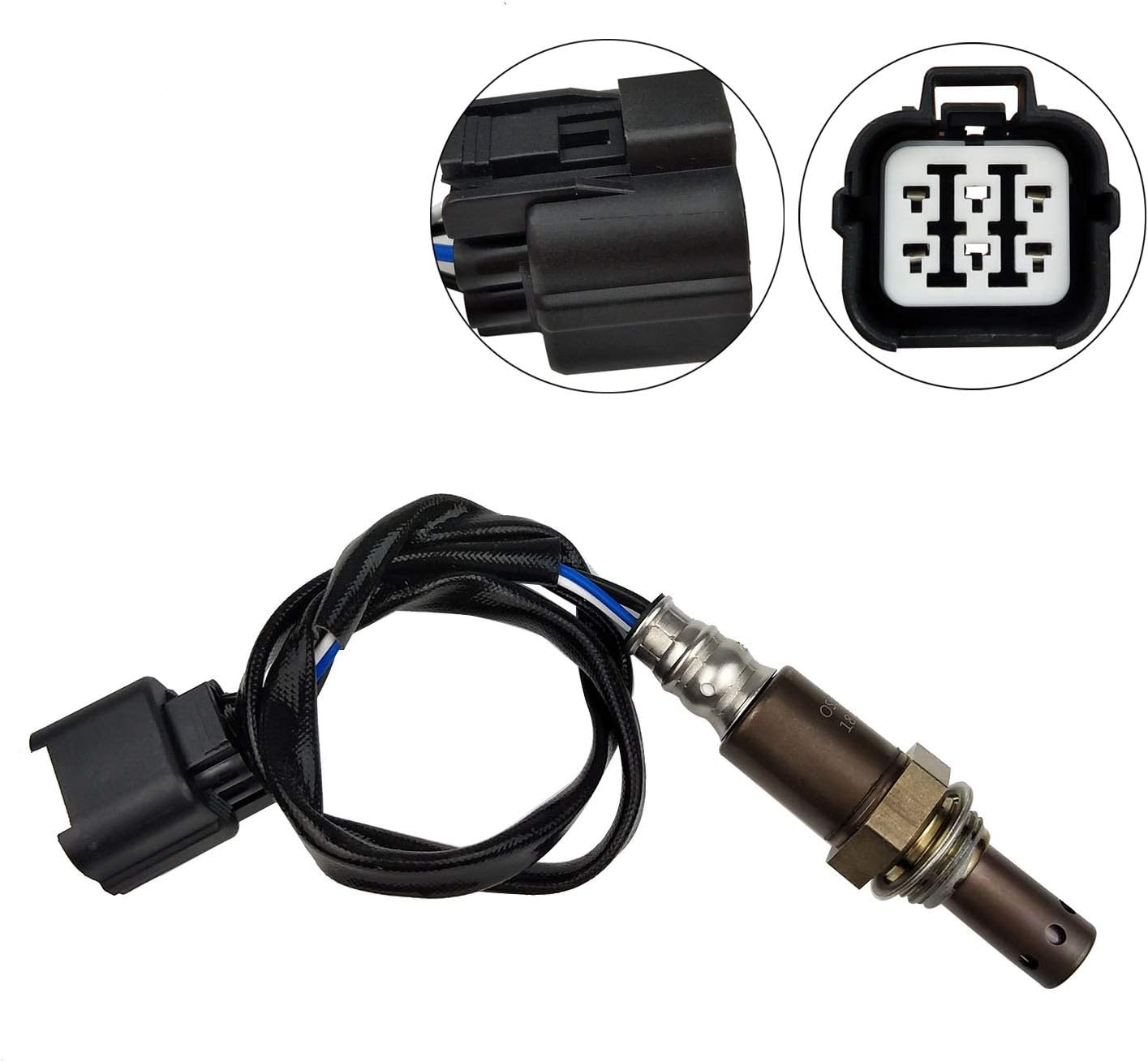 2Pcs O2 Sensor Upstream and Downstream Oxygen Sensor Fit for 2006 2007 2008 2009 2010 Subaru Forester Impreza Legacy Outback Saab 9-2X 2.5L Non-Turbo 02 Sensor 234-9123 234-4445