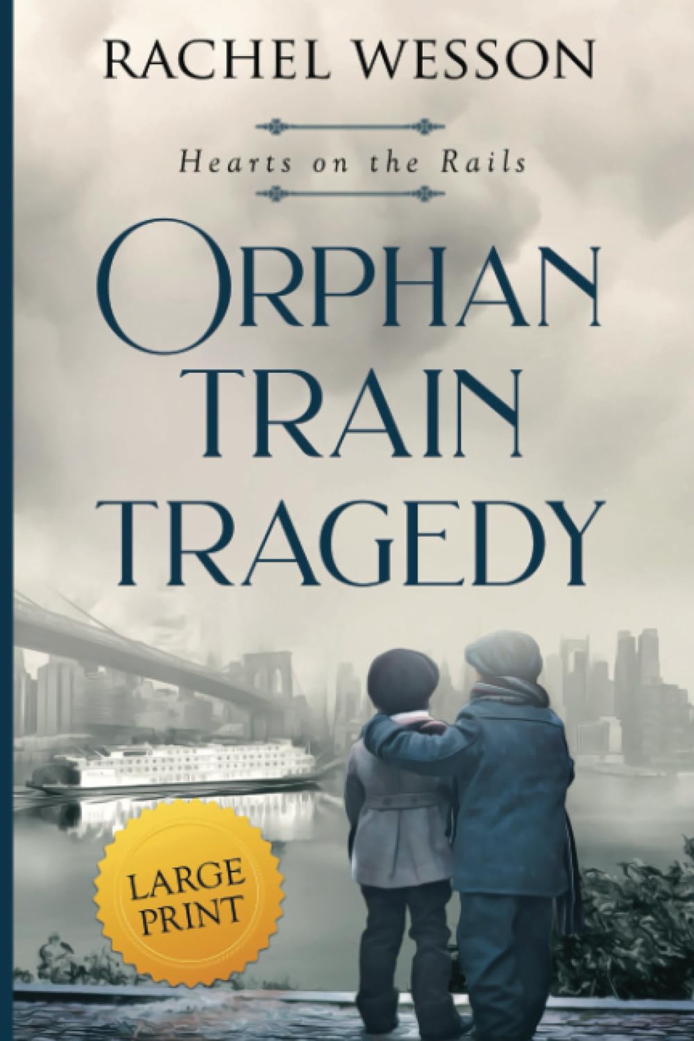 Orphan Train Tragedy (Large Print): The Orphan Train Series (Hearts On The Rails LARGE PRINT)