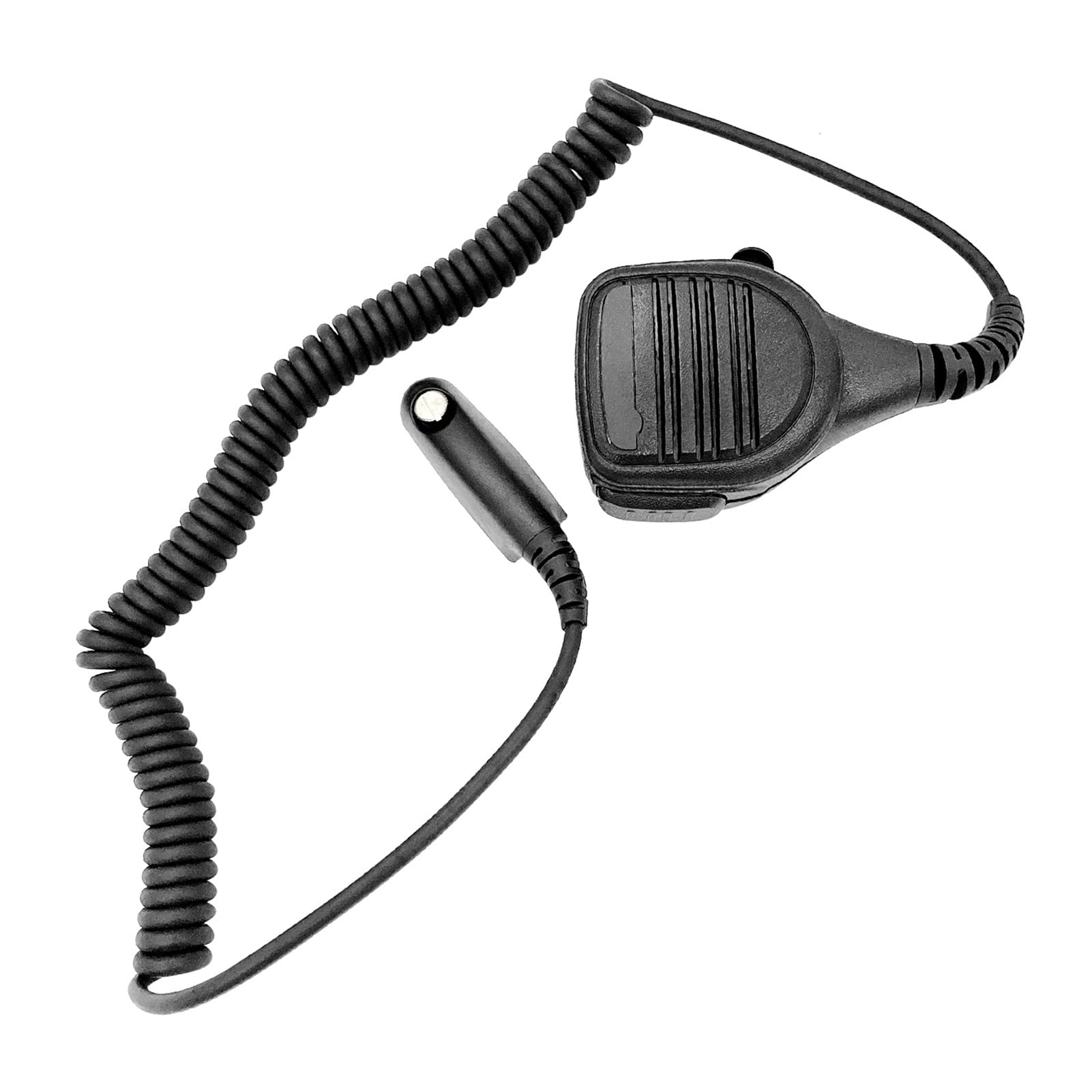 YANGYIYANG Zdalny mikrofon wodoodporny mikrofon mikrofonowy Ptt. Pasuje do Motorola GP140, GP320, GP328, GP329 Walkie Talkie dwukierunkowe radio Walkie talkie mikrofon (Color : Black)