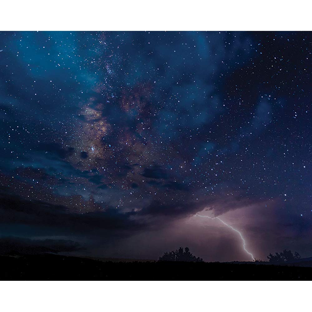 Night Sky Drama - 1000 Piece Jigsaw Puzzle by Pigment & Hue, Inc. - Image 2