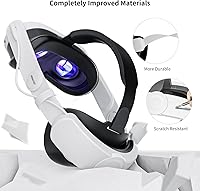 Vista 7 de ANNAPRO Battery Head Strap Compatible with Meta Quest 3SQuest 33S Xbox Edition, Elite Strap with 6500mAh Battery Fast Charging for Meta Quest 3S3