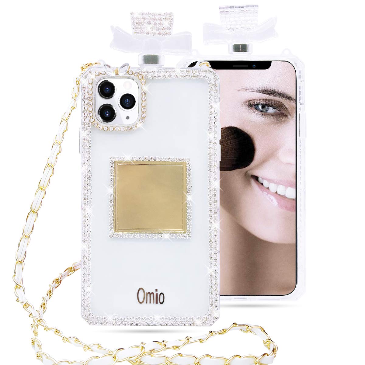 Omio For Iphone 11 Pro Max Perfume Bottle Case Shoulder