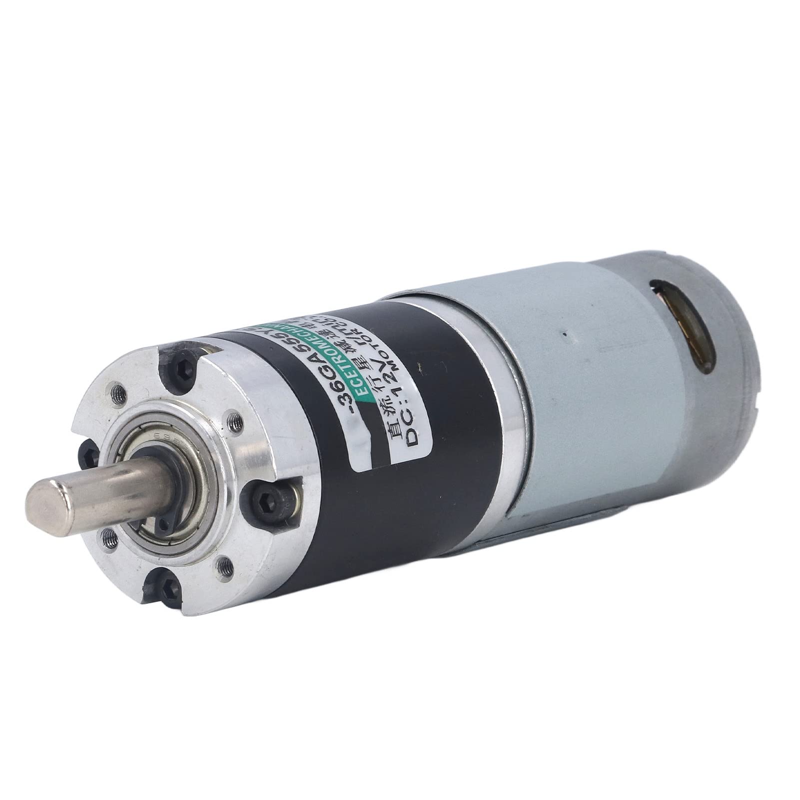 Cocoarm Motor de Engranaje Micro de 12 V CC Motor de Engranaje de Cobre 15 W 0,15 A Velocidad Ajustable CW CCW Baja Velocidad Alto par para Dispositivos Industriales Equipos de Robótica en 14 A 212
