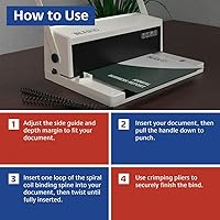 Vista 5 de Máquina de encuadernación espiral TruBind TB-S20 (TB-S20)