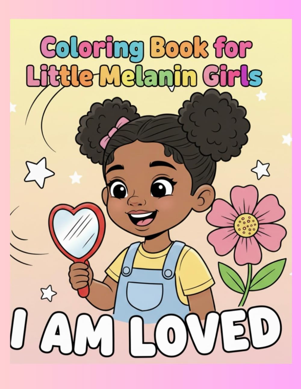 Coloring Book for Little Melanin Girls