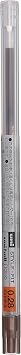 Uni Stylefit Gel Ballpoint Pen Refill, 0.28mm, Brown Black UMR10928.22