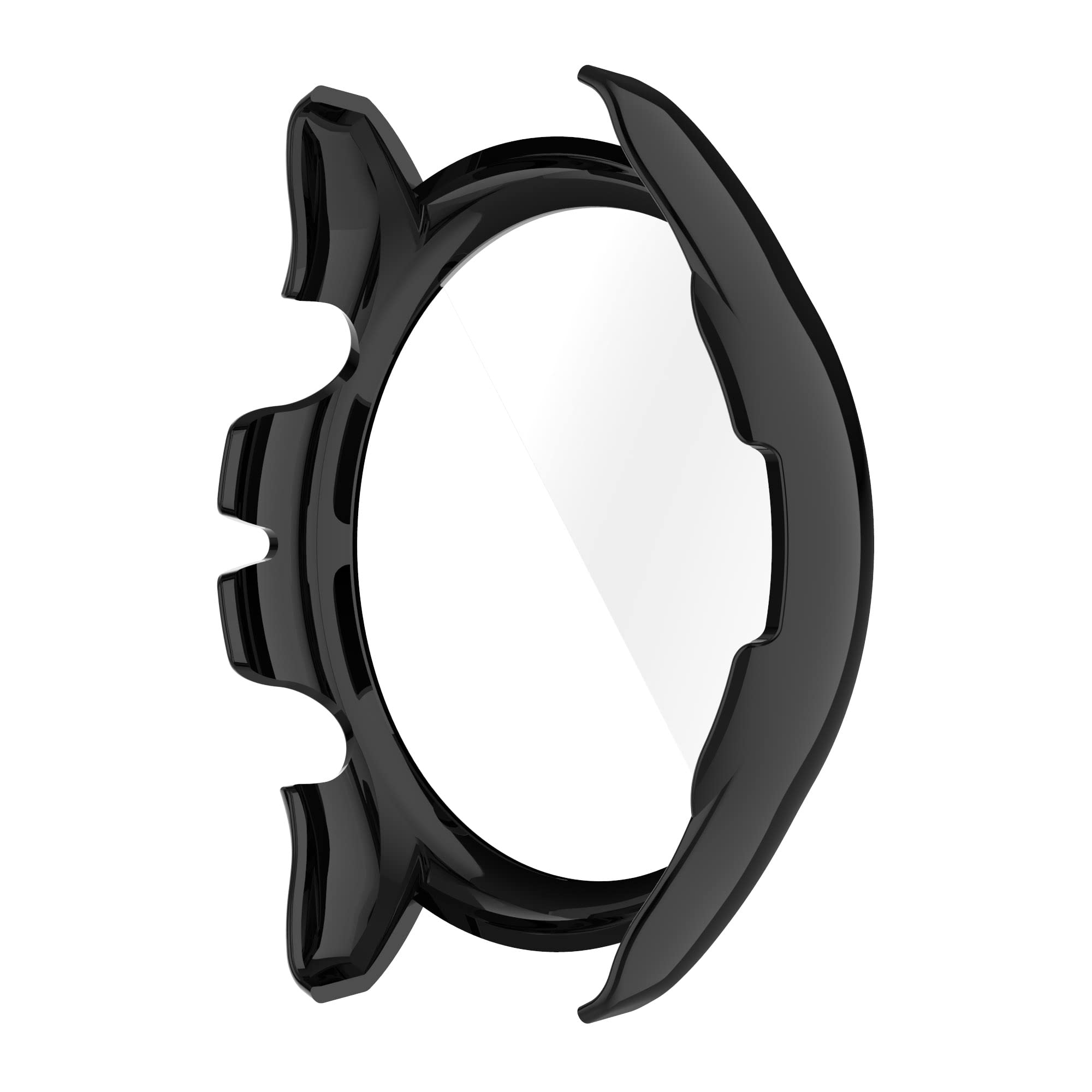 Ruentech Compatibile con Amazfit GTS 3, custodia protettiva ultra sottile in PC con pellicola protettiva in vetro temperato, protezione completa antigraffio per Amazfit GTR3/GTR 3 pro (GTS3, nero Ruentech Compatibile con Amazfit GTS 3, custodia protettiva ultra sottile in PC con pellicola protettiva in vetro temperato, protezione completa antigraffio per Amazfit GTR3/GTR 3 pro (GTS3, nero