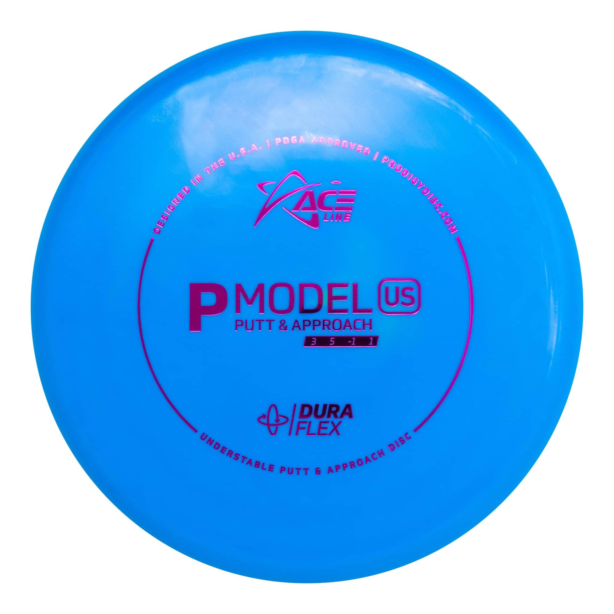 Prodigy Disc Ace Line DuraFlex P Model US Putter Golf Disc [Colors May Vary] - 170-175g