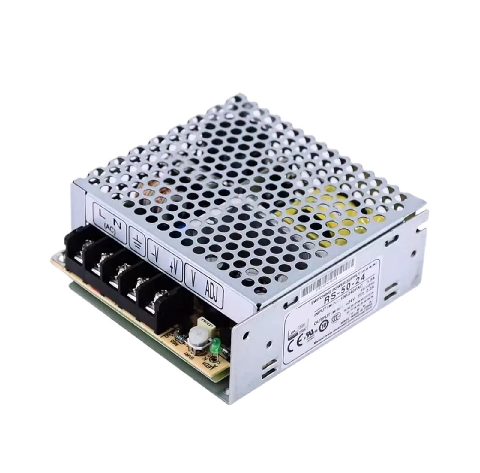 BFSYDLUJ 50W Single Output Switching Power Supply RS-50-3.3V 5V 12V 15V 24V 48V(RS-50-48)