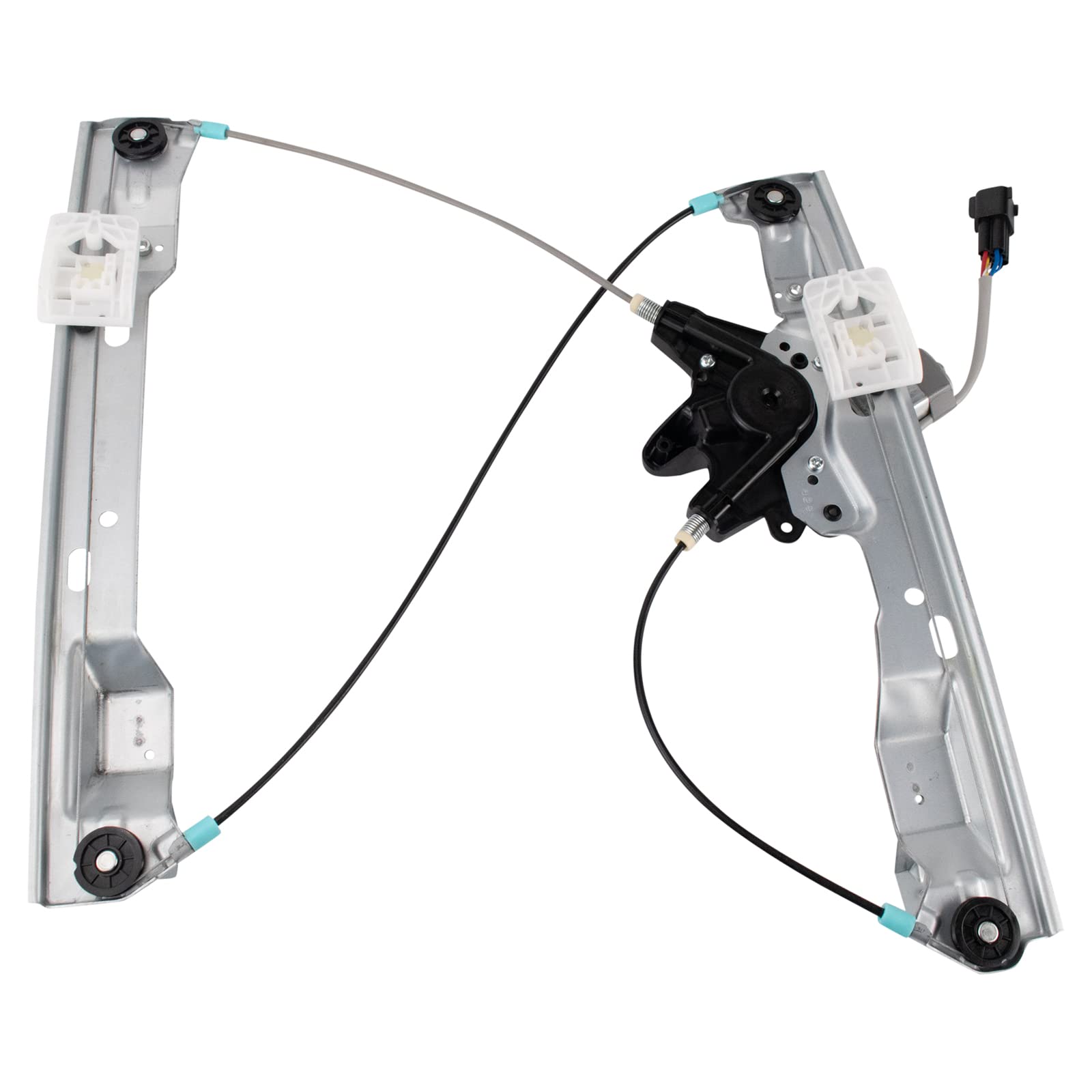 TRQ Front Right Power Window Regulator &amp; Motor Assembly Passenger Side