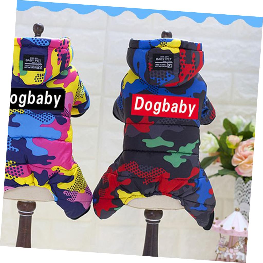 Didiseaon 3 Piezas Abrigo De Nieve para Perros Mascota Ropa para Clima Frío Abrigo para Perro para Clima Frío o De Invierno para Perros Ropa para Pequeños Trajes para