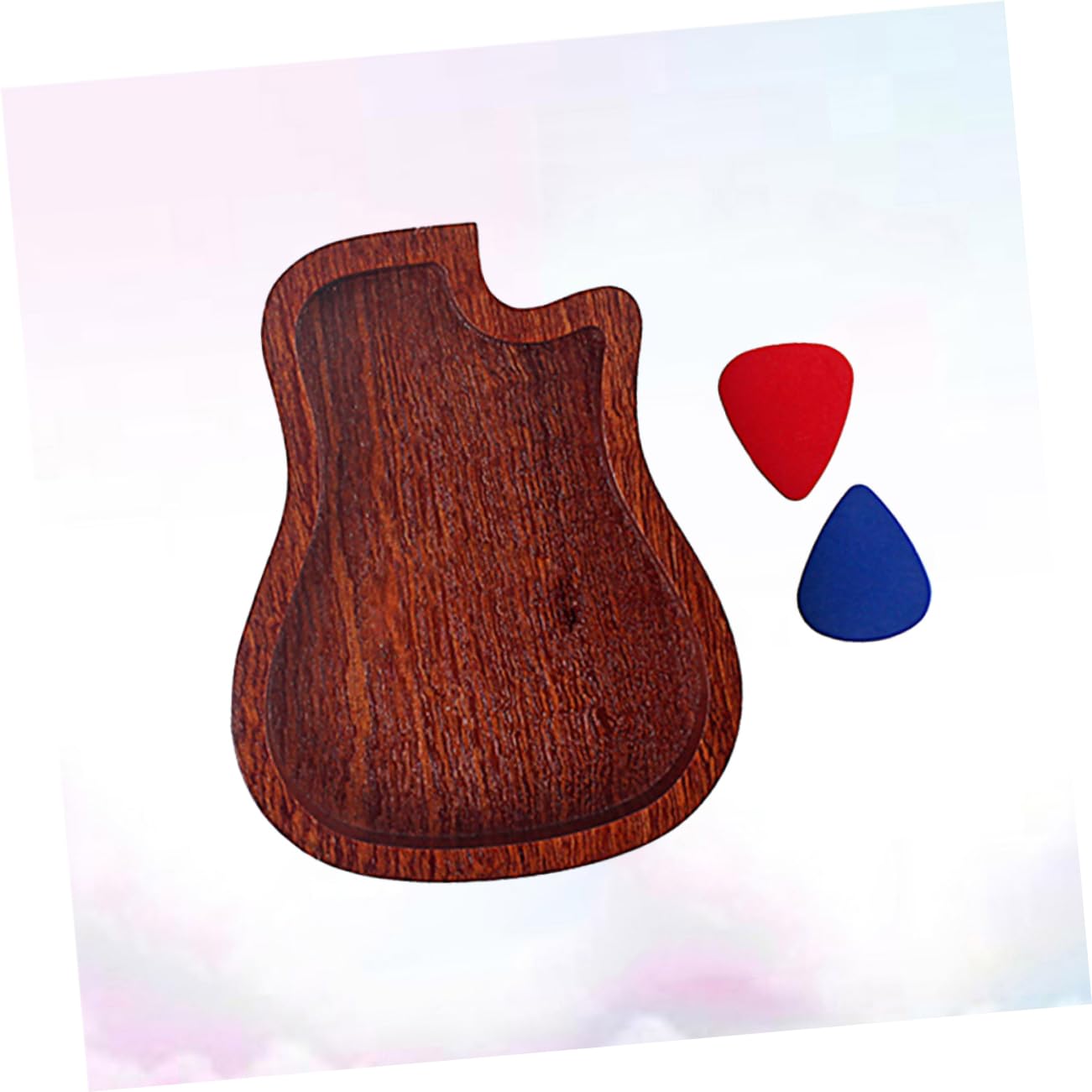 Toddmomy Guitar Pick Case Cool Guitar Picks Guitar Holder Pick Holder Guitar Picks Case Guitar Plectrum Holder Accessories Bass Picks Guitar Pick Storage Container Acoustic Brown
