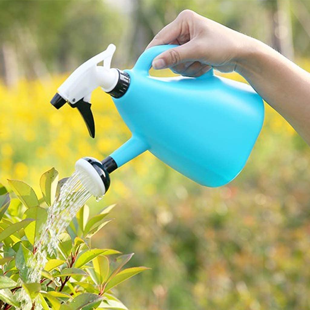 FUNOMOCYA 2 Pezzi Mini Annaffiatoi Blu Per Piante Grasse E Fiori - Ideale Per Casa E Ufficio