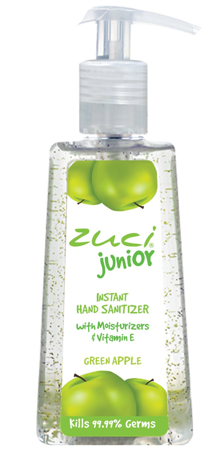 Zuci Junior Scented Instant Germ Protection Alcohol Gel-based Travel-Friendly Hand Sanitizer 30ml (pack of 6) Fruit Range (Green Apple, 250ml) (B00I00AVDS) Amazon Price History, Amazon Price Tracker