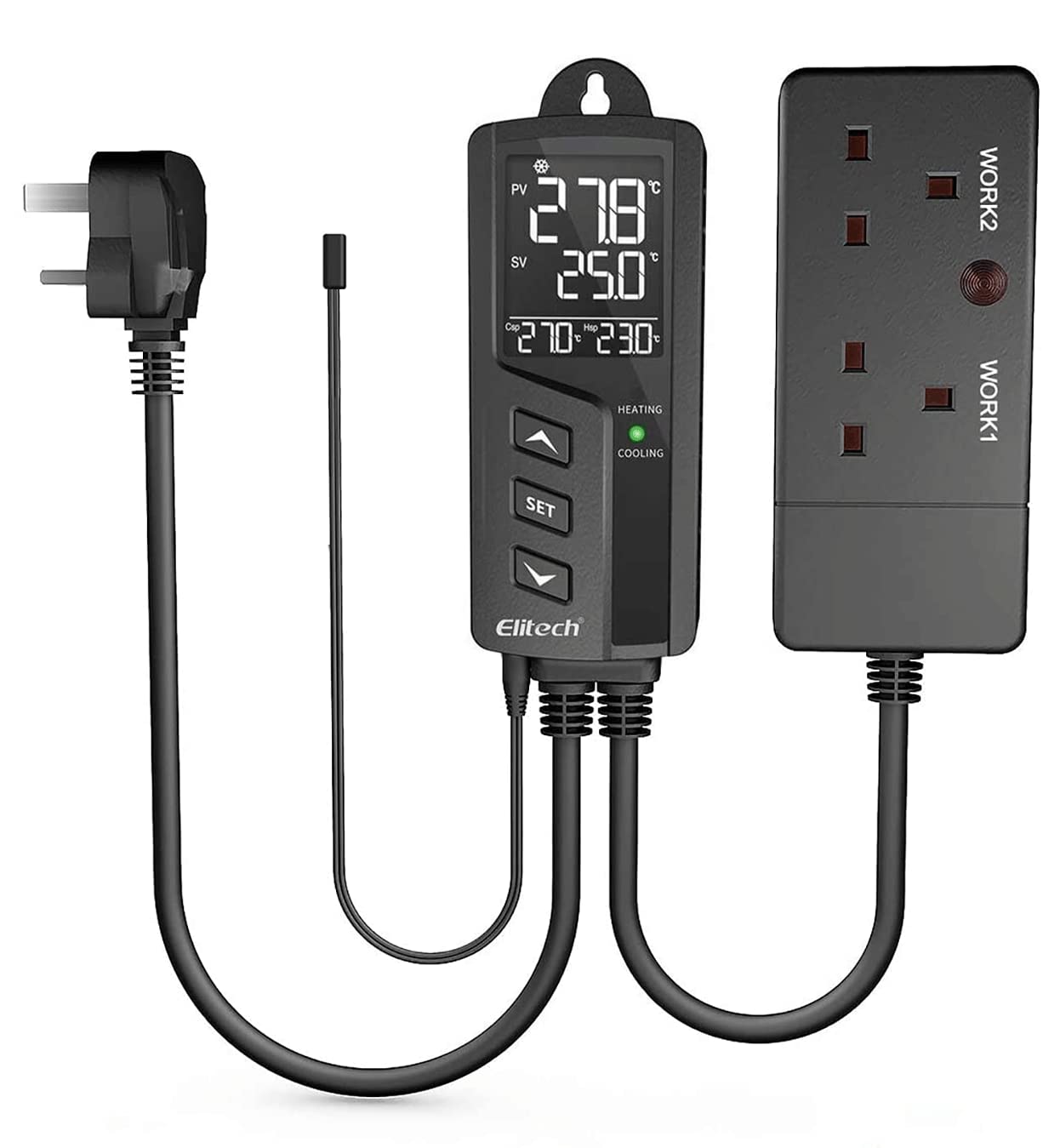 Buy Elitech Temperature Controller Digital Thermostat for Aquarium