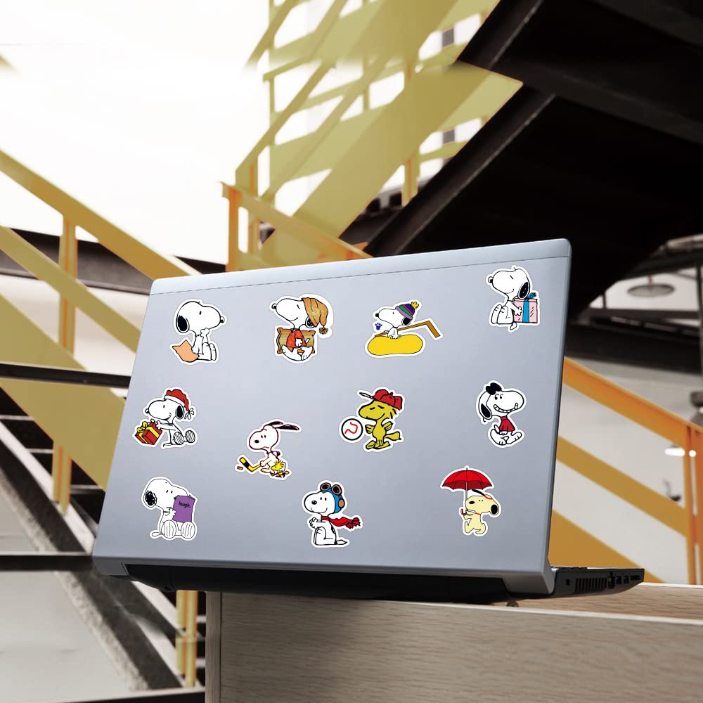 50 Pcs Cute Dog Stickers for Laptop Bumper, Skateboard, Water Bottles, Computer, Phone, Guitar, Cartoon Stickers for Kids Teens Adult - Image 4