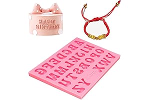 Fondant Mold Silicone Mini A-Z 26 English Letters Mold Cake Mold
